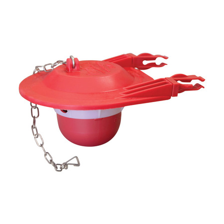 LAVELLE INDUSTRIES UNIVERSAL 3"" FLAPPER RED 3060BP